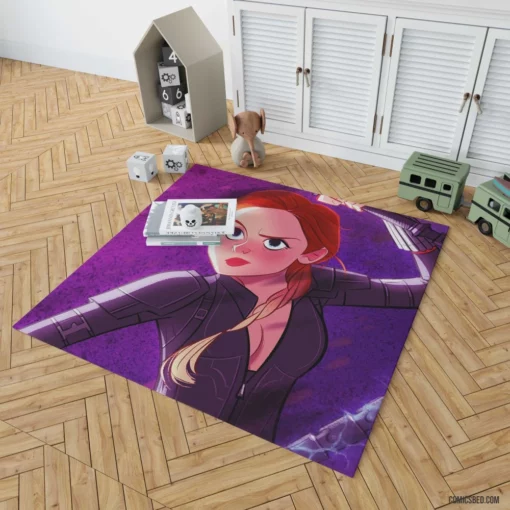 Femme Fatale Marvel Spy Comic Rug 1