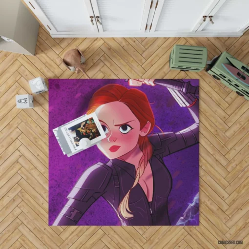 Femme Fatale Marvel Spy Comic Rug