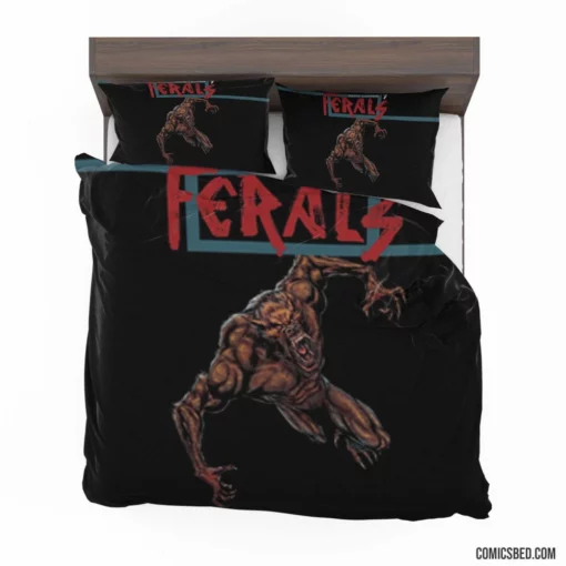 Ferals Supernatural Beasts Comic Bedding Set 1