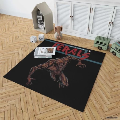 Ferals Supernatural Beasts Comic Rug 1