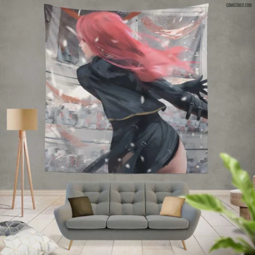 Fight! GhostBlade Fearless Battle Comic Wall Tapestry