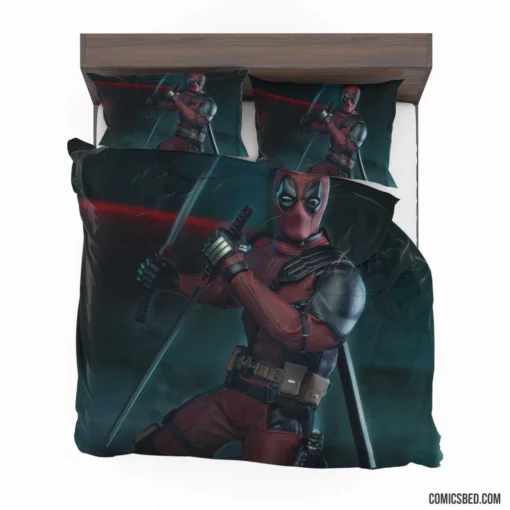 Figurine Deadpool Marvel Collectible Merc Comic Bedding Set 1