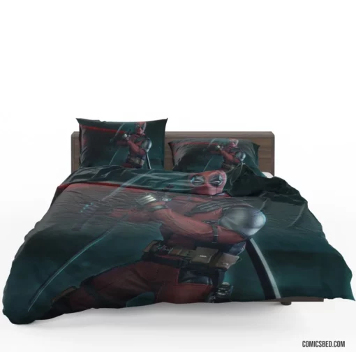 Figurine Deadpool Marvel Collectible Merc Comic Bedding Set