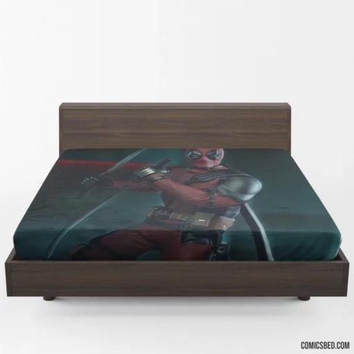 Figurine Deadpool Marvel Collectible Merc Comic Fitted Sheet