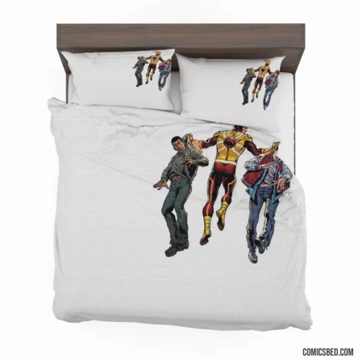 Firestorm DC Elemental Fusion Comic Bedding Set 1