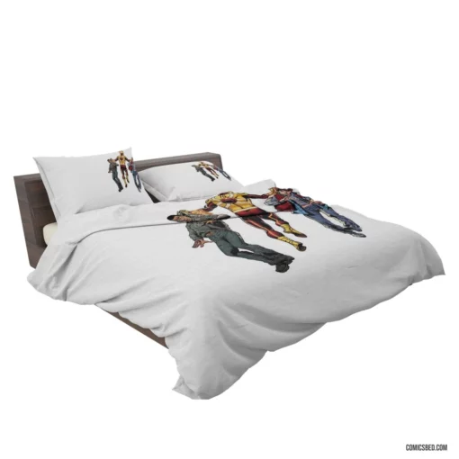 Firestorm DC Elemental Fusion Comic Bedding Set 2