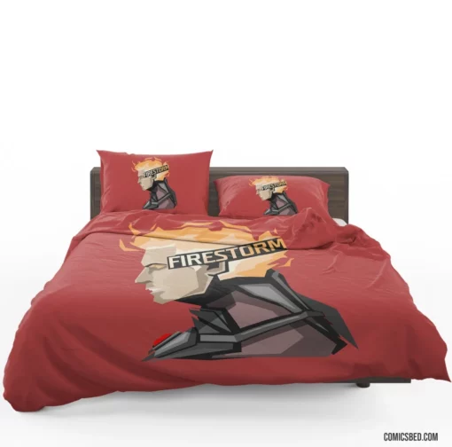 Firestorm Dual Identity Elemental Comic Bedding Set