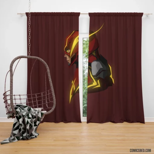 Flash Chronicles DC Speedster Saga Comic Curtain