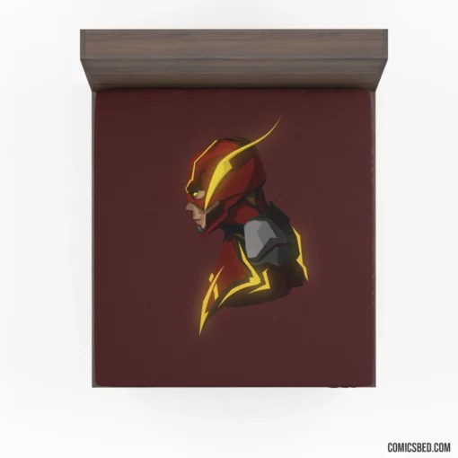 Flash Chronicles DC Speedster Saga Comic Fitted Sheet 1