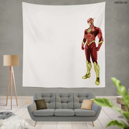 Flash DC Comics Chronicles of Justice Wall Tapestry