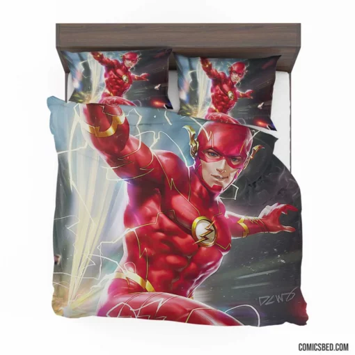 Flash DC Scarlet Speedster Comic Bedding Set 1