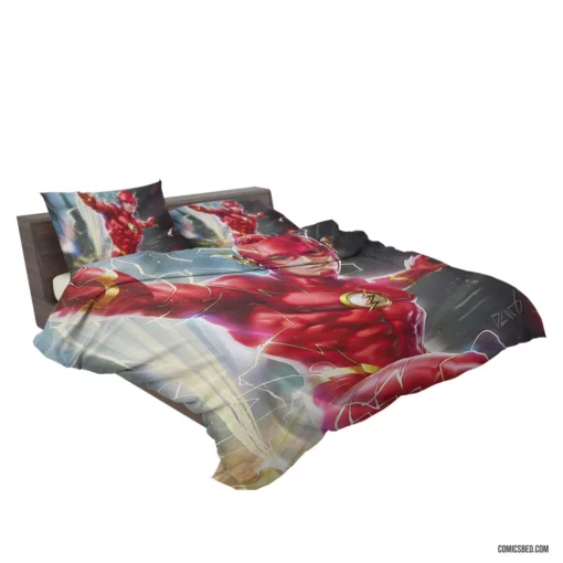 Flash DC Scarlet Speedster Comic Bedding Set 2