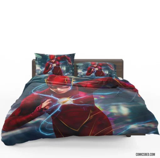 Flash DC Speedster Hero Comic Bedding Set