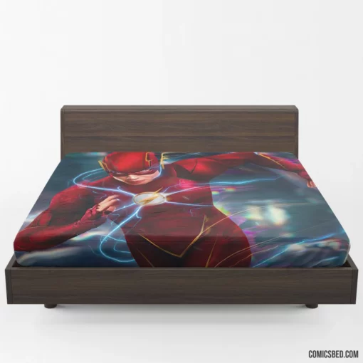 Flash DC Speedster Hero Comic Fitted Sheet