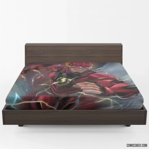 Flash DC Speedster Superhero Comic Fitted Sheet