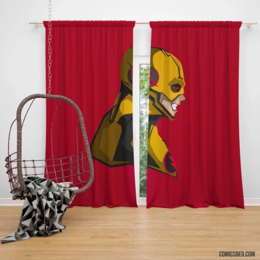 Flash Electrifying Adventures Comic Curtain