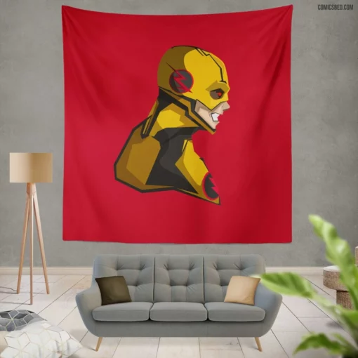 Flash Electrifying Adventures Comic Wall Tapestry