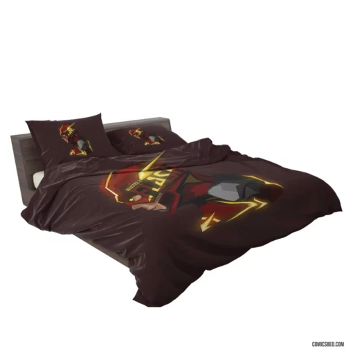 Flash Injustice 2 Speedster Combatant Comic Bedding Set 2