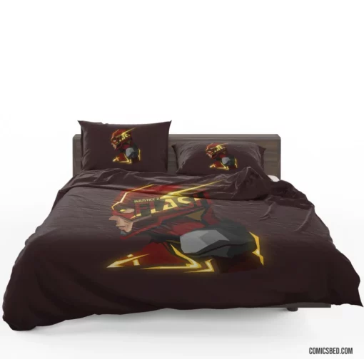 Flash Injustice 2 Speedster Combatant Comic Bedding Set