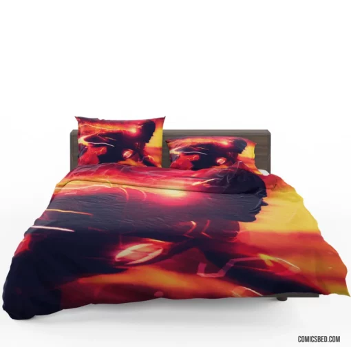 Flash Lightning Adventures Comic Bedding Set