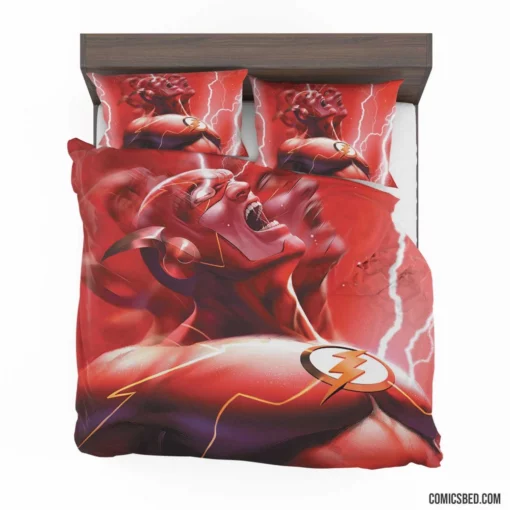 Flash Saga DC Scarlet Speedster Comic Bedding Set 1