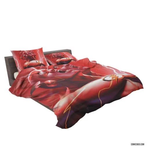 Flash Saga DC Scarlet Speedster Comic Bedding Set 2