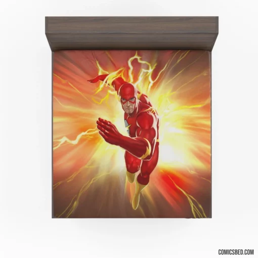 Flash Speedster Adventures Comic Fitted Sheet 1