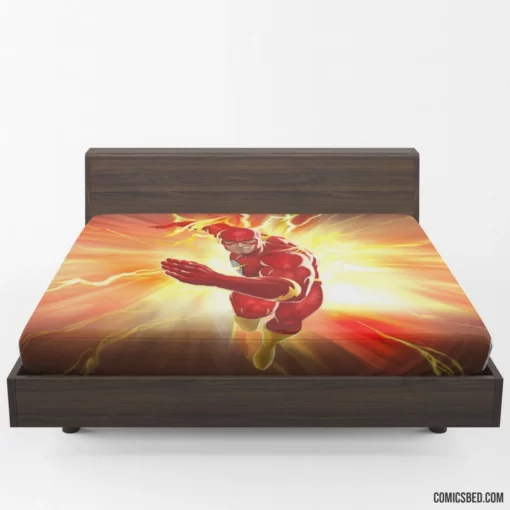 Flash Speedster Adventures Comic Fitted Sheet