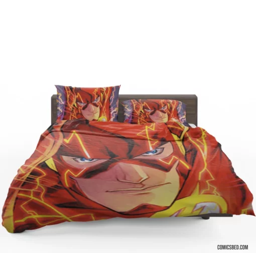 Flash Speedster Chronicle Comic Bedding Set