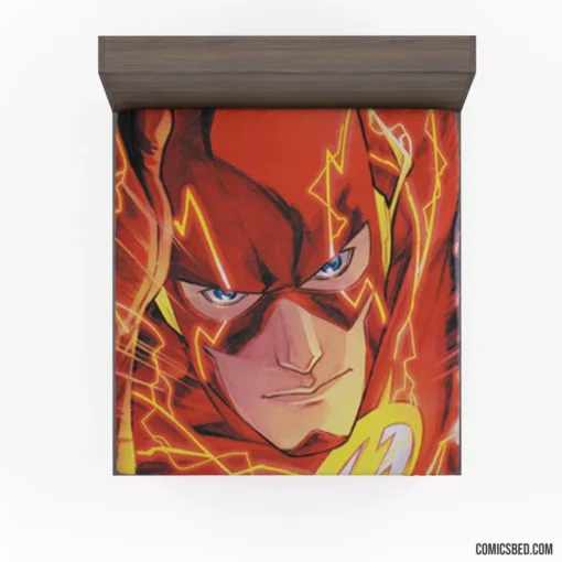 Flash Speedster Chronicle Comic Fitted Sheet 1