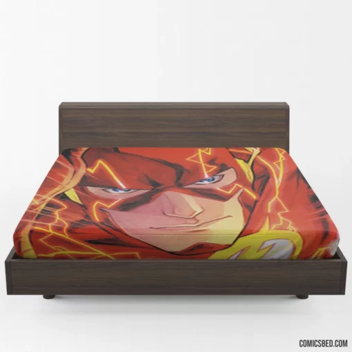 Flash Speedster Chronicle Comic Fitted Sheet