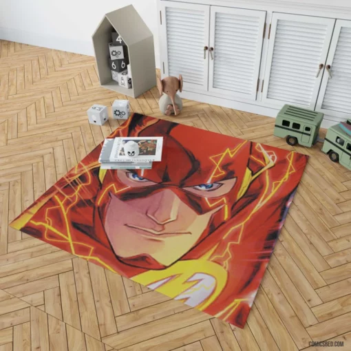 Flash Speedster Chronicle Comic Rug 1