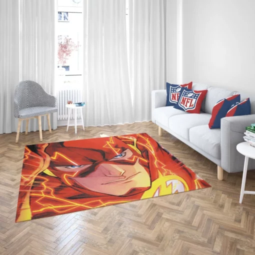 Flash Speedster Chronicle Comic Rug 2