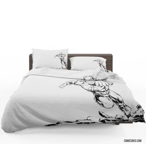 Flash Speedster Electrifying Quest Comic Bedding Set