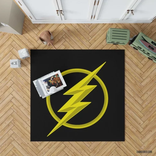 Flash Speedster Feats Comic Rug