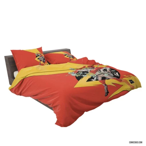 Flash Speedster Hero Comic Bedding Set 2