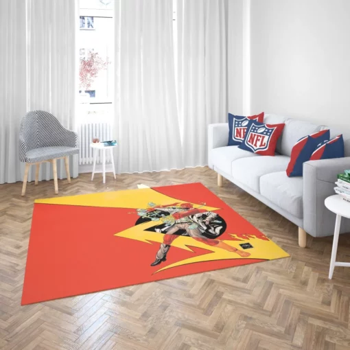 Flash Speedster Hero Comic Rug 2