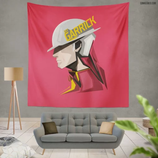 Flash Speedster Legacy of Jay Garrick Comic Wall Tapestry