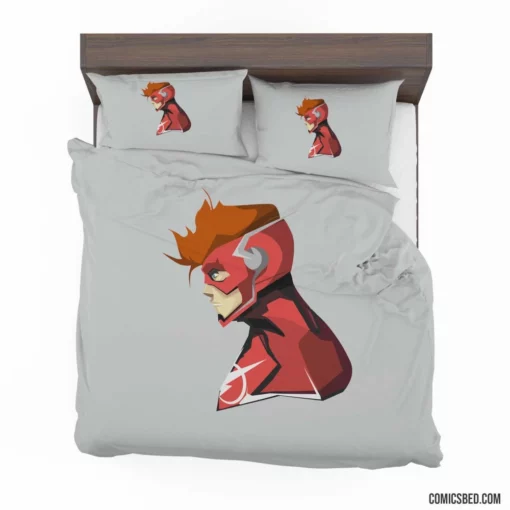 Flash Speedster of Central City Comic Bedding Set 1