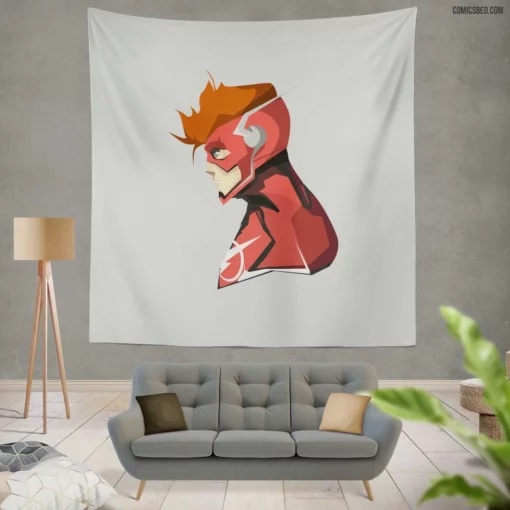 Flash Speedster of Central City Comic Wall Tapestry