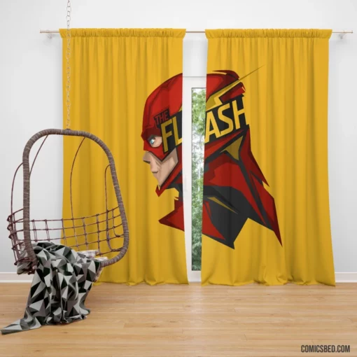 Flash Speedy Exploits Comic Curtain