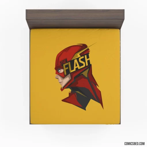 Flash Speedy Exploits Comic Fitted Sheet 1