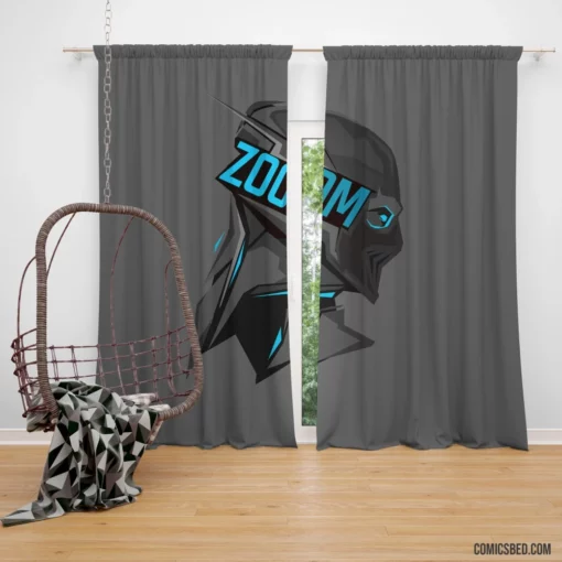 Flash Zoom Speedster Time Manipulator Comic Curtain