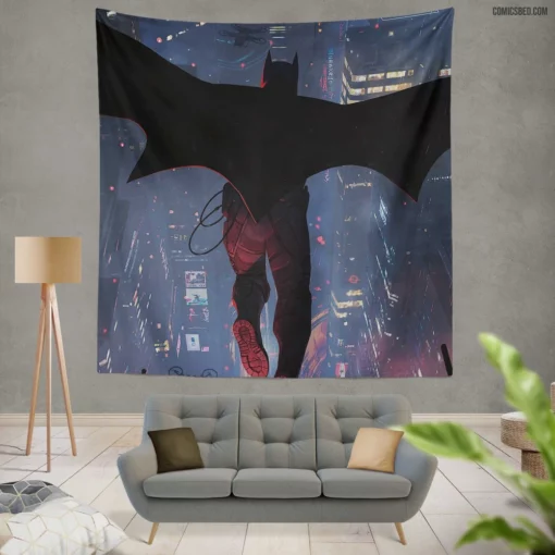 Flashpoint Batman Altered Destiny Comic Wall Tapestry