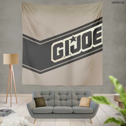 G.I. Joe Action-Packed Adventures Comic Wall Tapestry