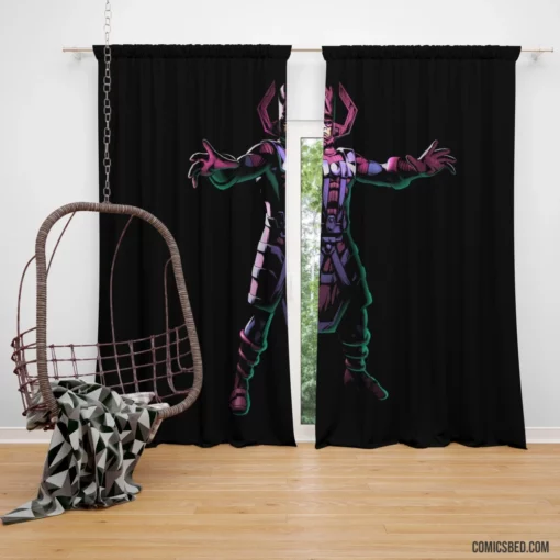 Galactus Cosmic Devourer Comic Curtain