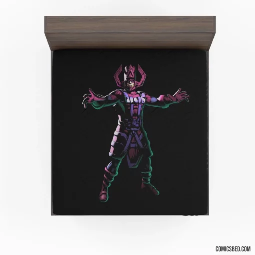 Galactus Cosmic Devourer Comic Fitted Sheet 1