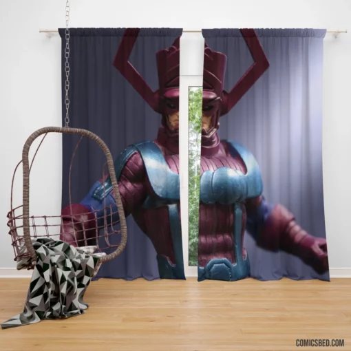 Galactus Devourer of Worlds Awakens Comic Curtain