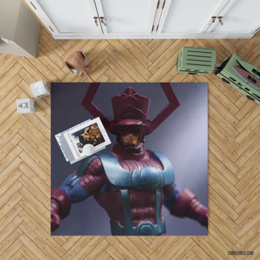 Galactus Devourer of Worlds Awakens Comic Rug