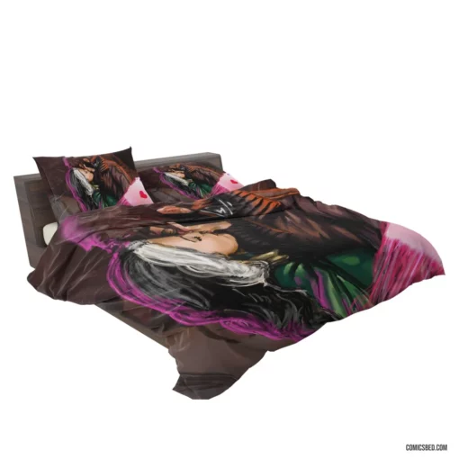 Gambit & Rogue X-Men Marvelous Kiss Comic Bedding Set 2